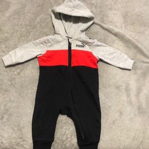 Puma infant bodysuit